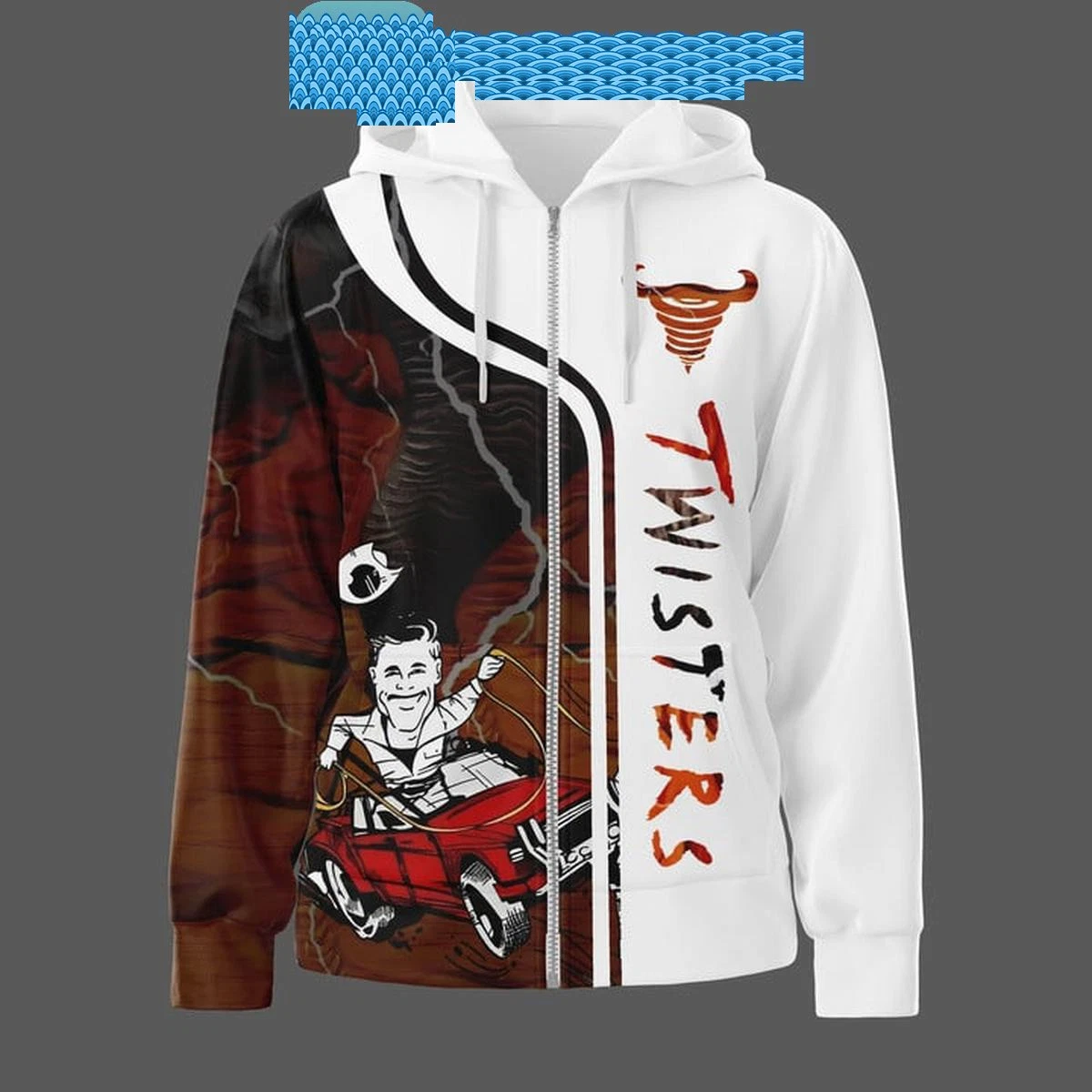 Twisters Not My First Tornado 2024 Hoodie