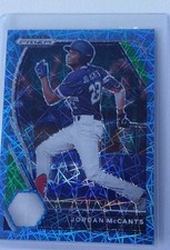 2021 Panini Prizm Draft Picks - Jordan McCants #PDP88 Blue Velocity Prizm (RC)