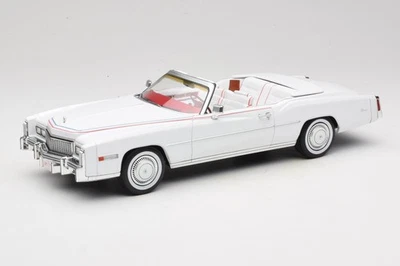 MCG18474 Cadillac Eldorado Convertible White MCG 1:18
