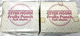 SEGA Neon Genesis Evangelion Fruits Punch Rei Asuka Figure Set Anime unused