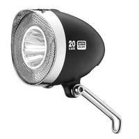 Fahrradlicht Frontlicht Fahrradlampe Scheinwerfer Led Batterie Reflektor 20 Lux
