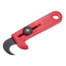 Retractable Utility Knife, Box Cutter Letter Opener Pocket Knives, Red