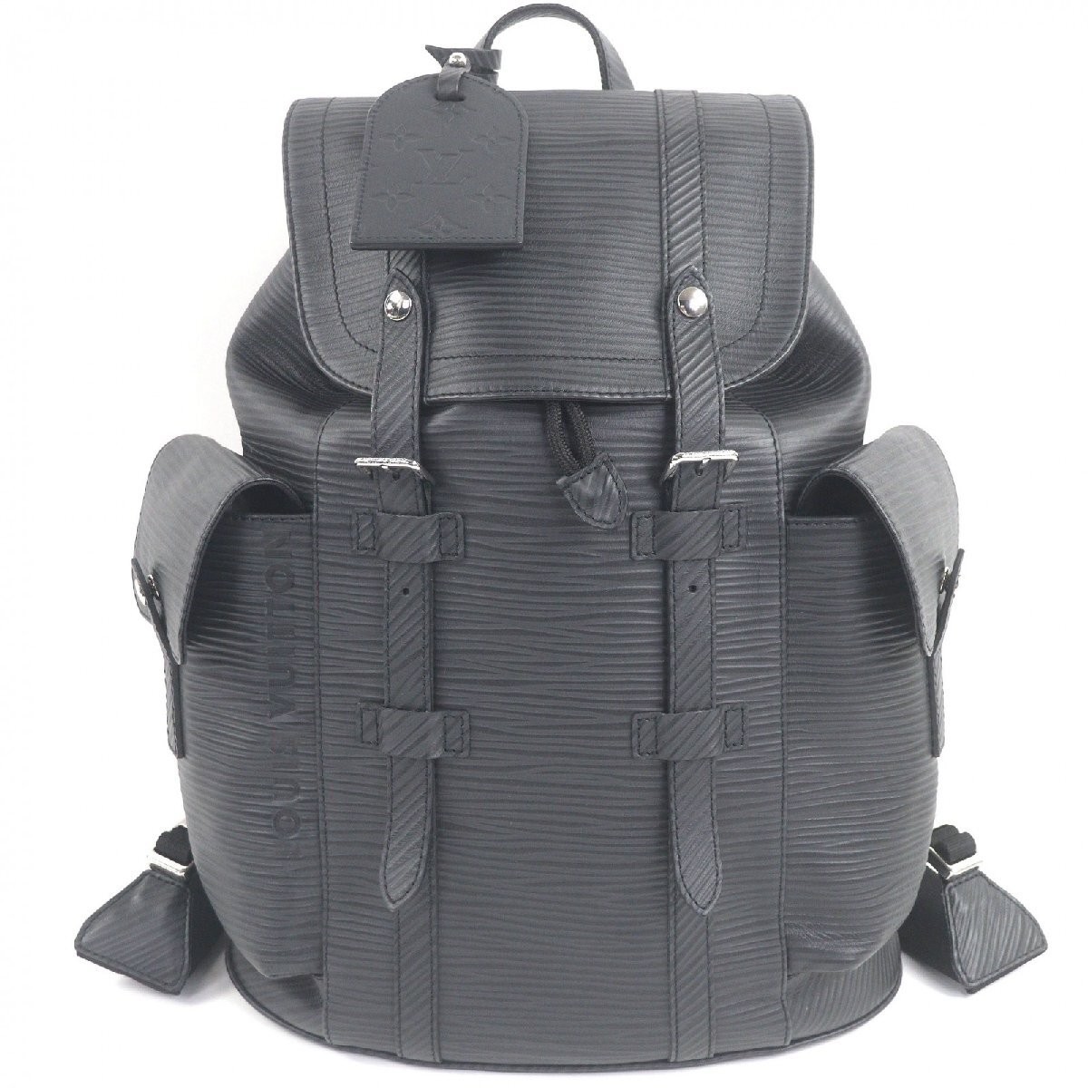 Louis Vuitton M24326 Christopher MM Epi  XL Backpack Noir 839741