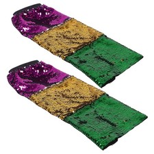 Celebration Sequin Leg Sleeves Carnival Shiny Mardi Gras Accessories