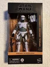Star Wars The Black Series The Mandalorian  42 Imperial Armored Commando DMG Box