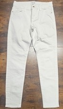 FRAME Le Garcon Blanc White Boyfriend Girlfriend Mid Rise Jeans