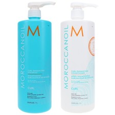Moroccanoil Curl Enhancing Shampoo 33.8 oz Conditioner 33.8 oz Combo Pack