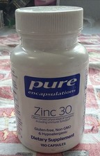 Pure Encapsulations Zinc 30 mg Immune System ...