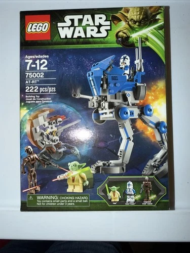 Lego Star Wars AT-RT Set 75002 Sealed Retired 2013 Yoda Clone Trooper 501st NEW