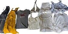 Lot Of 9 Junior Shirts, Dresses Clothes Size Small Size 4 For Shorts