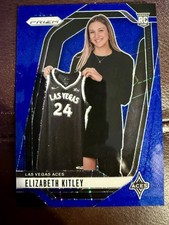 2024 Panini Prizm WNBA - Elizabeth Kitley #140 Blue Velocity Prizm (RC)