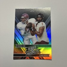 2024 Leaf Heroes & Prospects - Michael Vick, Kyron Drones #260 /199 (RC)