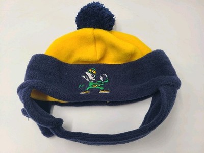 Vintage Child S-M Notre Dame Fighting Irish Beanie Winter Hat Stocking Cap  NCAA