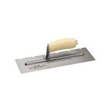 NEW MARSHALLTOWN 702S  SQUARE NOTCH 11" X 4/12" 1/4" CONCRETE   TROWEL 6443410
