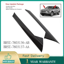 for 2011-2019 Ford Explorer Windshield Outer Trim Pillar Molding Set Right +Left