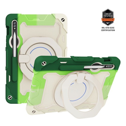 For Samsung Galaxy Tab S9 Plus Ultra Tablet Kids Shockproof Handle Silicon Cover - Picture 9 of 74