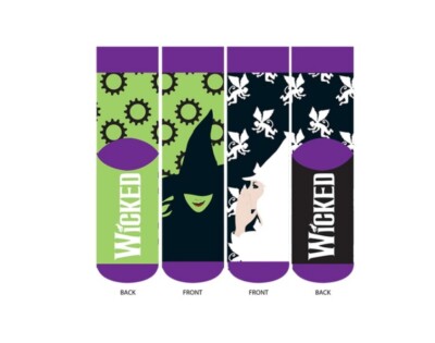 SockShop Chaussettes Femme Wicked The Musical – Lot De 3