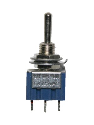 Mini Kippschalter Schalter ON-OFF-ON 3PIN AC 6A/125V (0004)