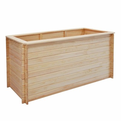 vidaXL Legno Pino Letto Rialzato da Giardino Giardiniera ...
