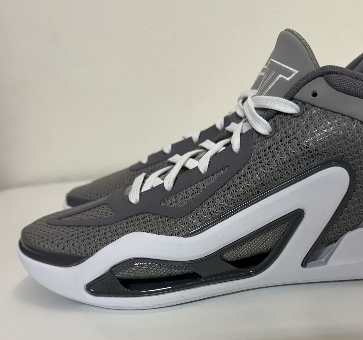 Nike Air Jordan Tatum 1 Cool Grey Mens Sz 12 Medium Gunsmoke