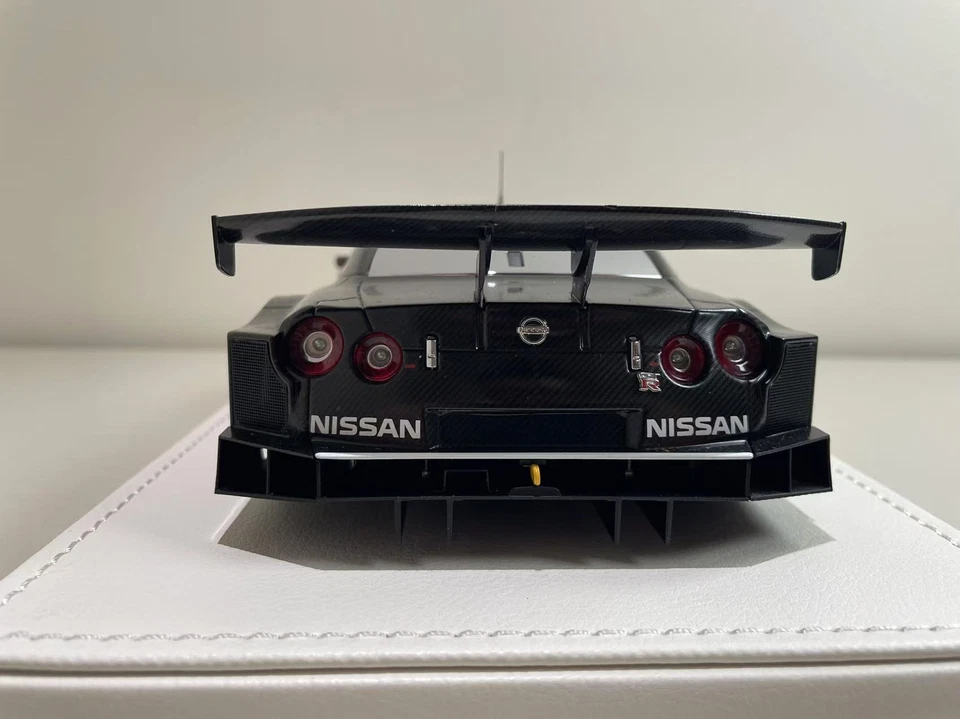 Autoart 1:18 Nissan GT-R GT500 black box limited alloy car model - Image 4 of 4