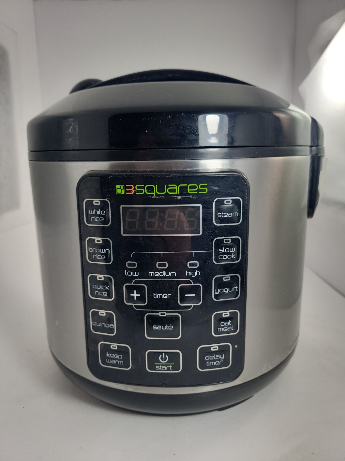 3 squares rice cooker
