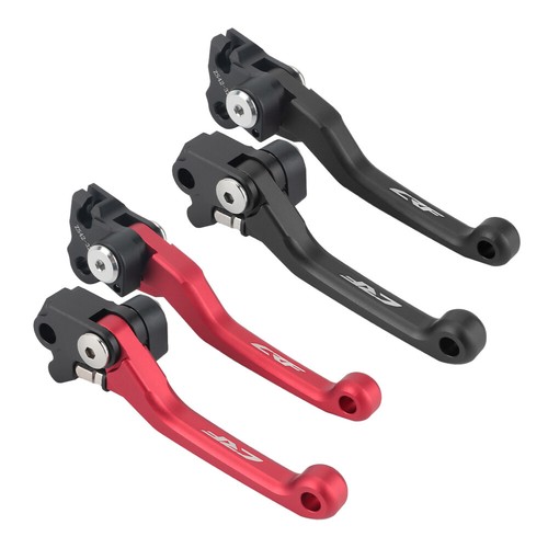 CNC Adjustable Clutch & Brake Lever Set – Red Anodized – For Honda CRF250X, CRF250R, CRF450X, CRF450R