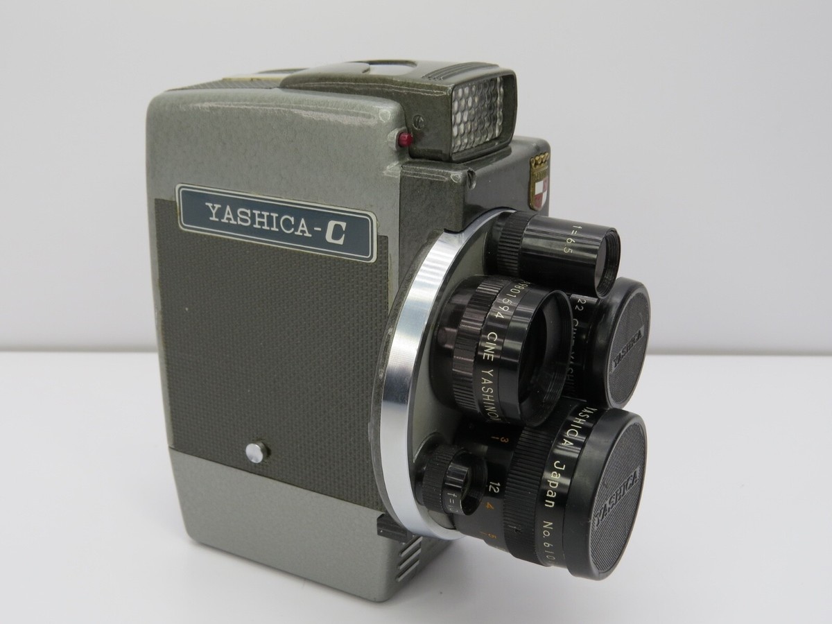 Vintage Yashica-C 8mm Movie Camera Made in Japan Untested