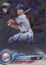Zack Granite 2018 Topps Chrome Rookie Autograph RA-ZG