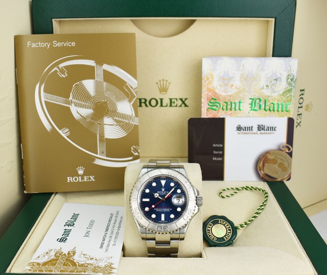 Rolex Yacht-Master Blue Men's Watch 