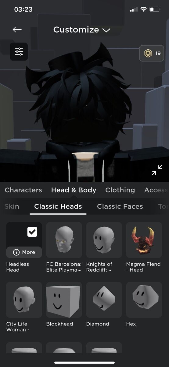 How to get the Headless Head in Roblox