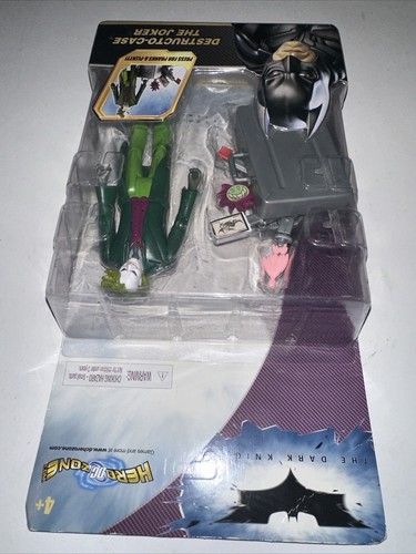 Batman The Dark Knight Joker Figure With Destructo Case DC Heath Ledger 2007 - Picture 6 of 17