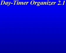 Day-Timer Organizer Deluxe 2.1 PC CD classic desktop task manager + add-ons RARE