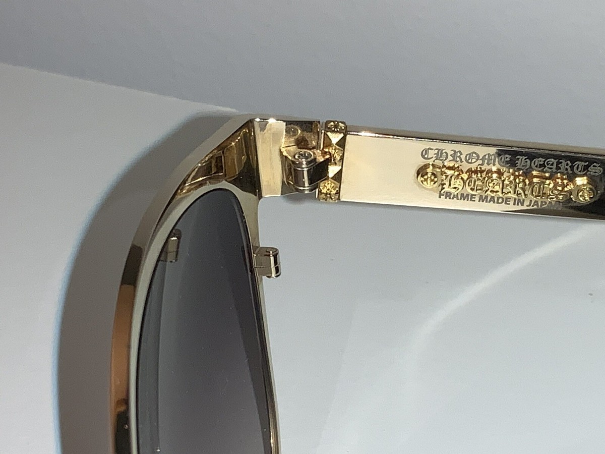 CHROME HEARTS WOMEN AUTHENTIC BLOW JAY SUNGLASSES SHADES  display picture 3