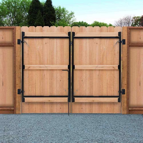 Adjust-A-Gate 3 Rail Fence Repair Kit Contractor DIY 60 in. H/ 36 in.-60 in. W - Picture 7 of 12