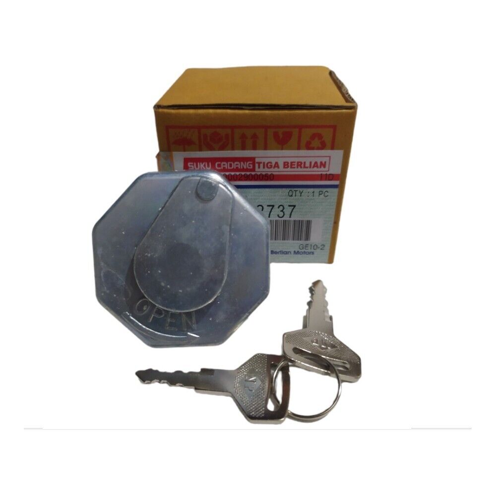 Mitsubishi FUSO CANTER Fuel Filler Cap With 2 Keys MB022737 Mitsubishi FUSO CANTER Fuel Filler Cap With 2 Keys MB022737