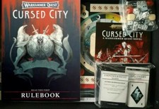 Cursed City Rules Board Cards And Dice NEW - NO