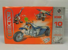 2008 Meccano Erector Set Design 3 287 Piece Motorized Building Set NEW SEALED