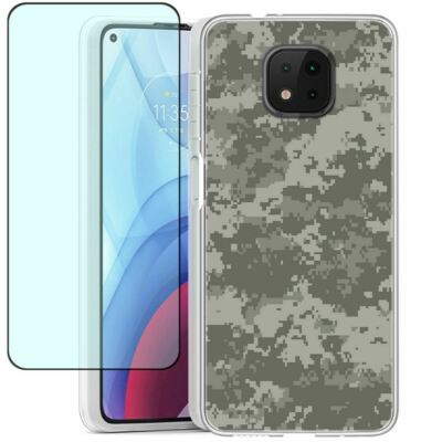 Funda protectora para otorola oto G Stylus 5G (2023) con protector de