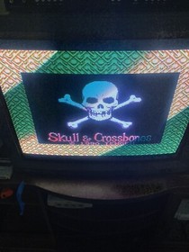 Skull & and Crossbones Nintendo Entertainment System, 1990 NES Original Working