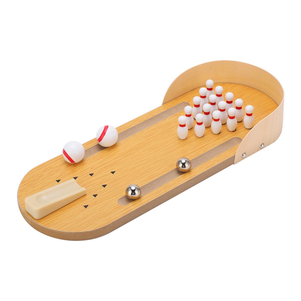 Over 3 Years Old Mini Tabletop Bowling Toy Indoor Parentchild Adult eBay