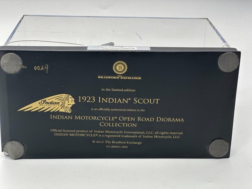 Bradford Exchange 1923 Indian Scout Motorcycle - Picture 8 of 11