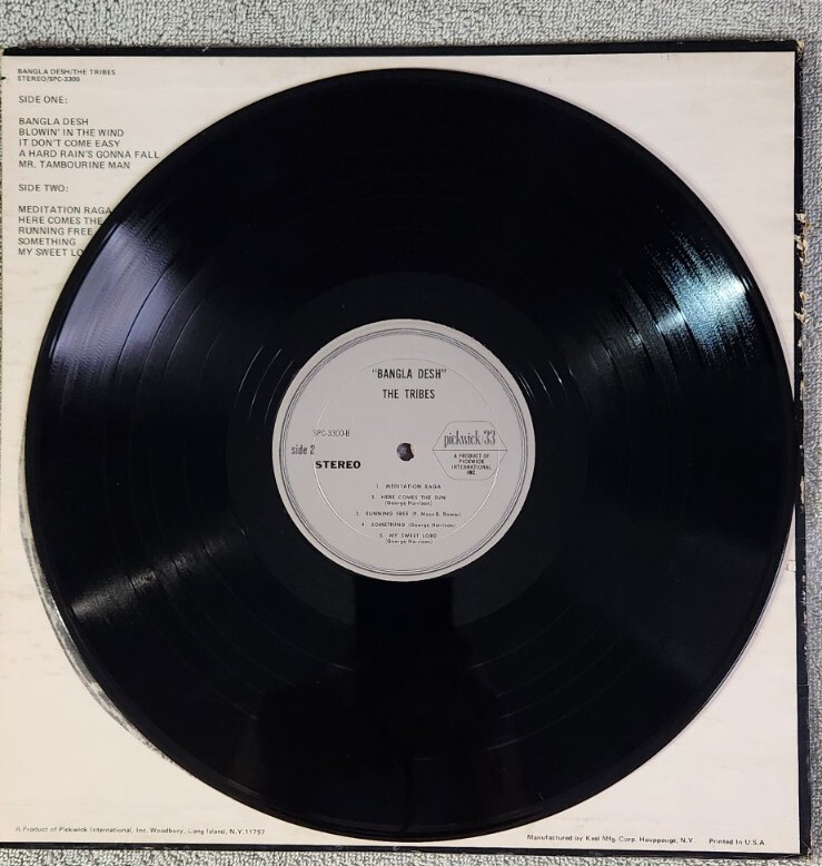 LP盤】THE TRIBEバングラデシュBANGLADESH SPC-3300 The Tribes