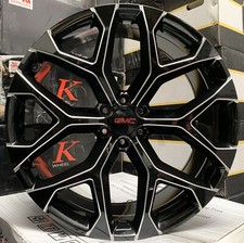 28 Snowflake Black Milled Wheels Tires Fits Suburban Avalanche Wagoneer Qx80 28 Snowflake Black Milled Wheels Tires Fits Suburban Avalanche Wagoneer Qx80