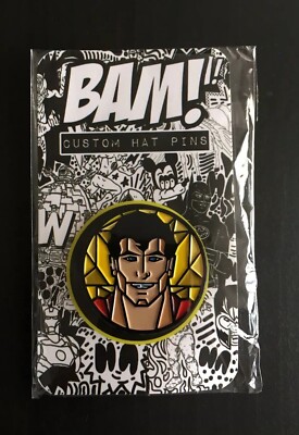 Superman Buntglas Pin Bam Box exklusiv vom Künstler erstellen oder zerstören