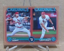 2024 Topps Update Rookie Combo Gold #1467/2024 Kyle Leahy/Chris Roycroft