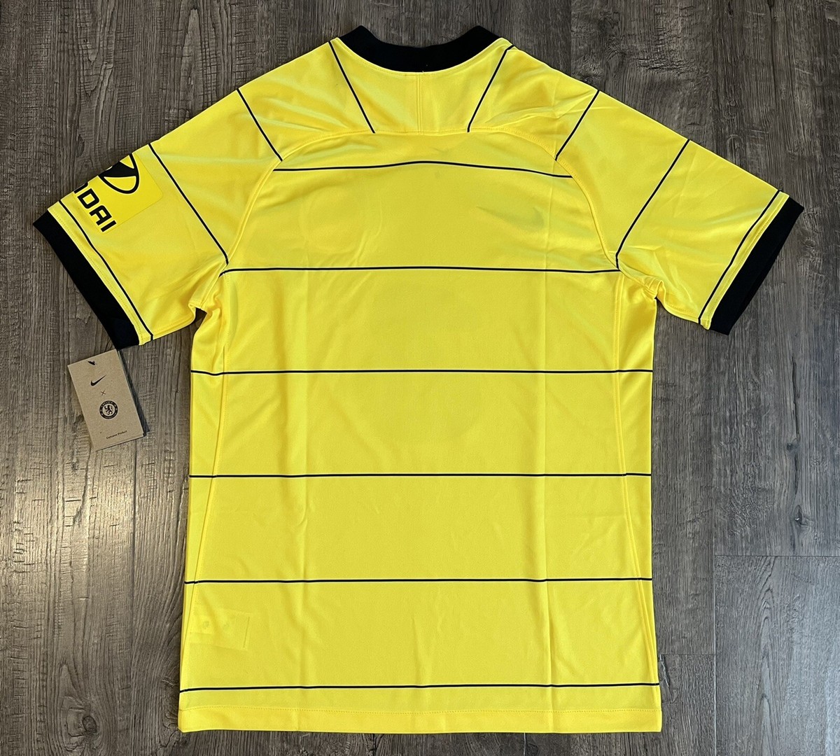 Nike Chelsea FC 2021/22 Stadium Away Men's Medium M Opti Yellow