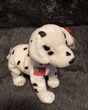  Rare/Retired TY Beanie baby  RESCUE  FDNY USADalmatian dog 2001 NEW With Tag