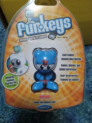 U.B. Funkeys ~ WASABI Figure ~ 2007 Mattel ~ New in Sealed Package 