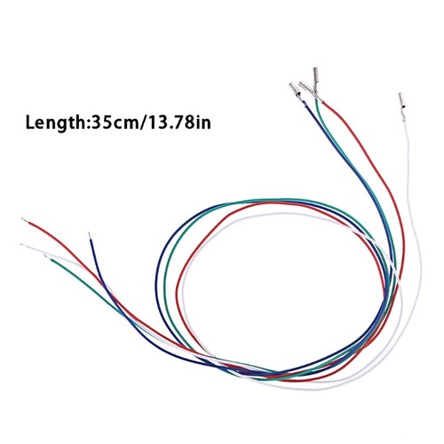 Silver Plated Cartridge Phono Cable Wires for Record Player Headshell Durable - Picture 6 of 8